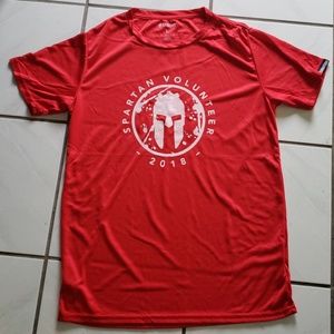 Brand new Spartan Volunteer shirt, short sleeve